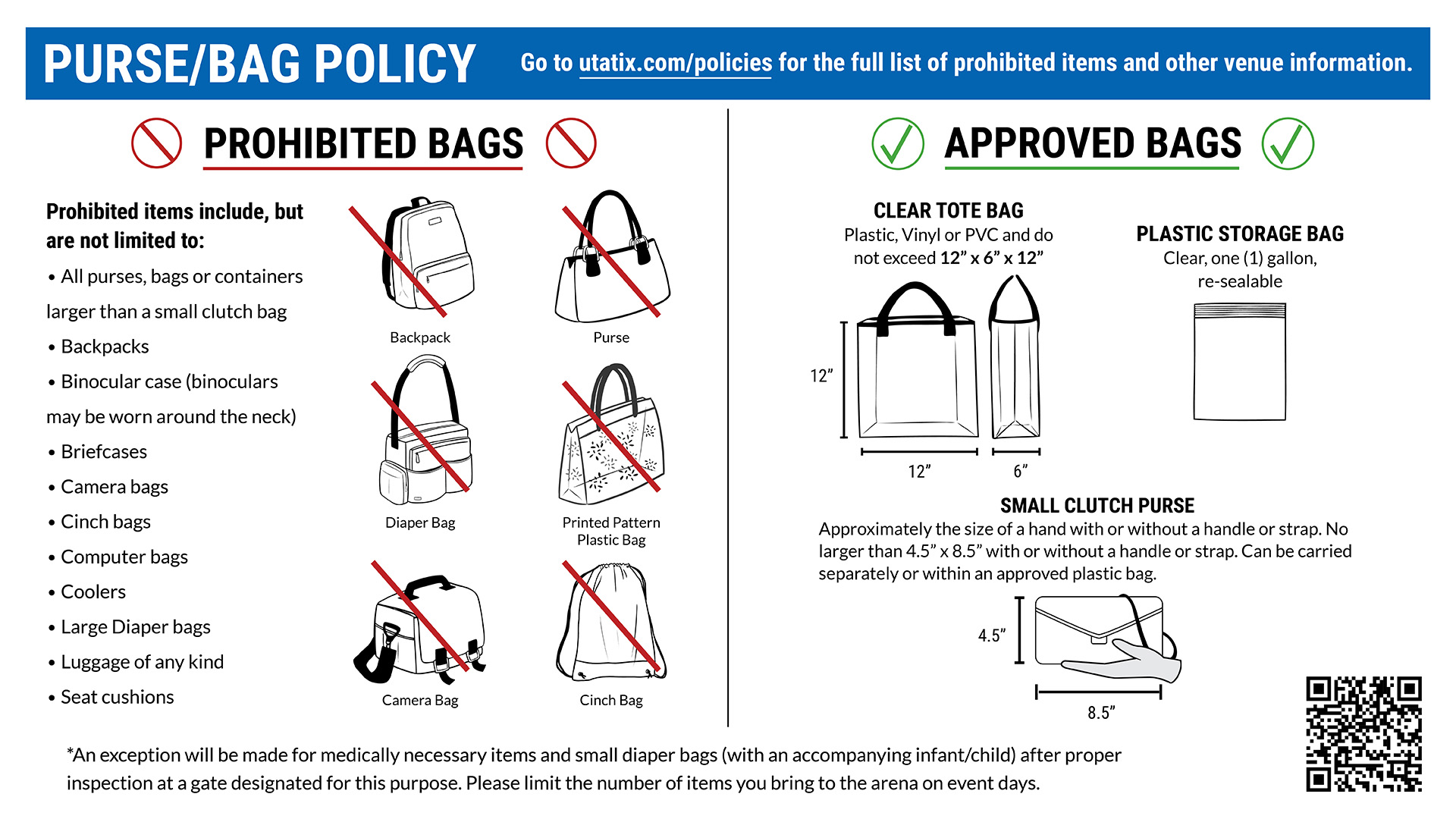 UTA Volleyball Parking Info And Prohibited Items College Park Center